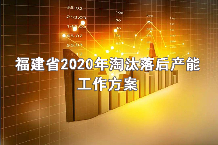福建省2020年淘汰落后產能工作方案